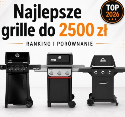 Najlepszy grill do 2500 zł