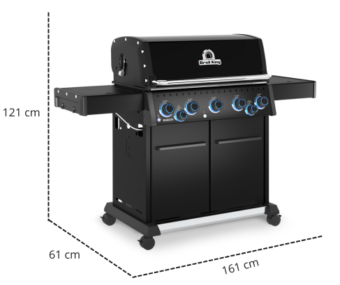 Wymiary Baron 590 IRX Shadow