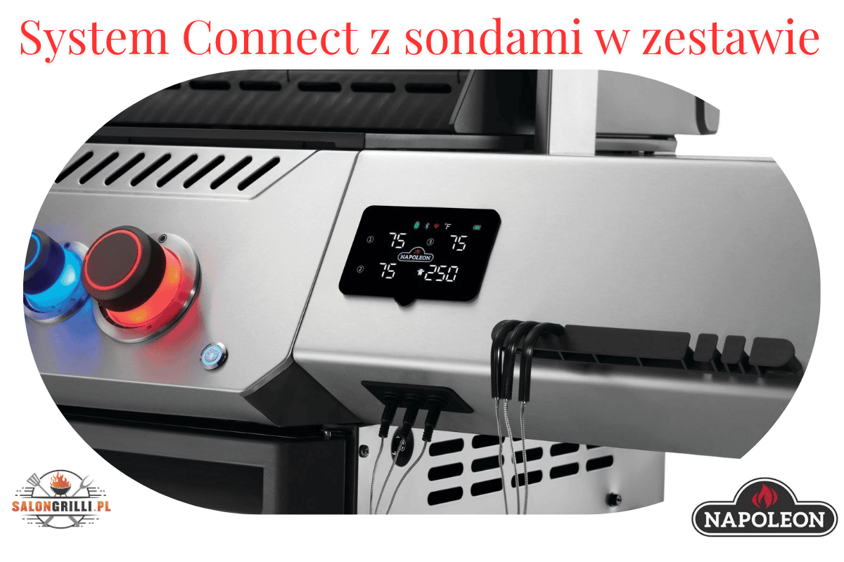 SalonGrilli_pl-Napoleon-Stal-nierdzewna-Prestige-500-System-Connect - Opracowanie SalonGrilli