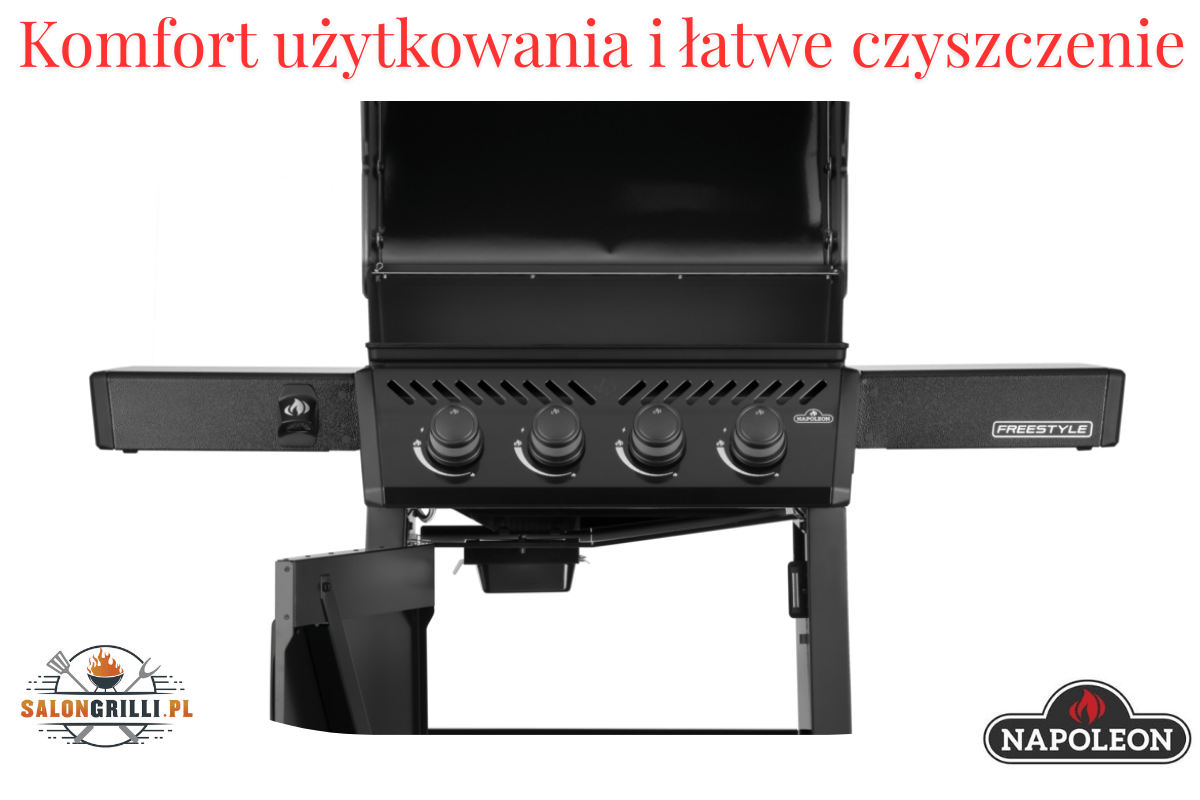 NAPOLEON_SalonGrilli_pl_Komfort_uzytkowania_i_latwe_czyszczenie_Freestyle PRO 425