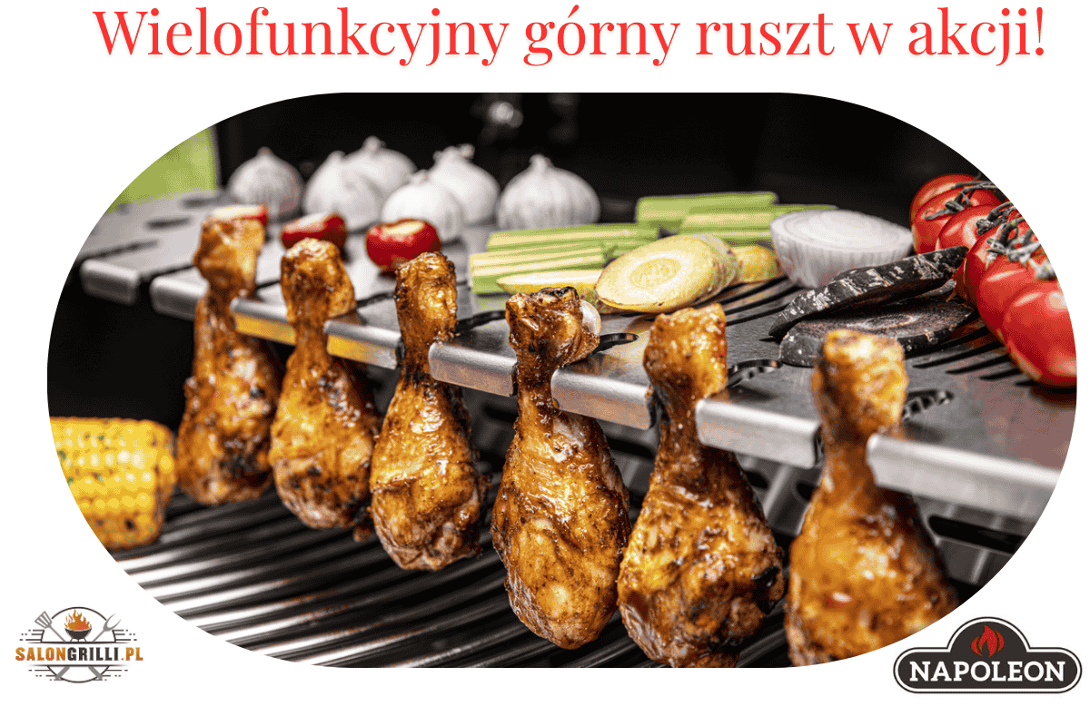 SalonGrilli_pl-Napoleon-Freestyle-PRO-Phantom-425-DSIBK-FP425DSIBPK-Wielofunkcyjny-gorny-ruszt-w-akcji - opracowanie SalonGrilli