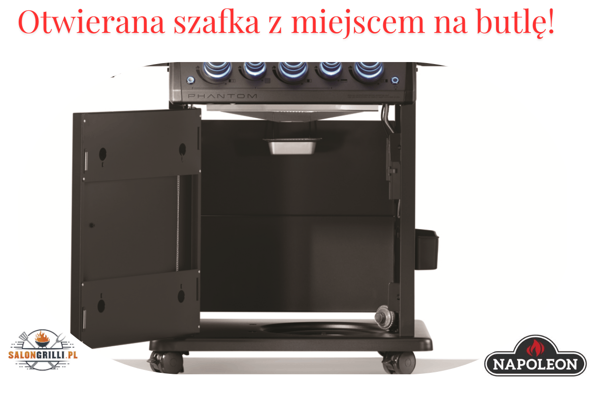 SalonGrilli_pl-Napoleon-Phantom-Rogue-PRO-S-RPS425RSIBPK-2-PL-PHM-Otwierana-szafka-z-miejscem-na-butle - Opracowanie SalonGrilli