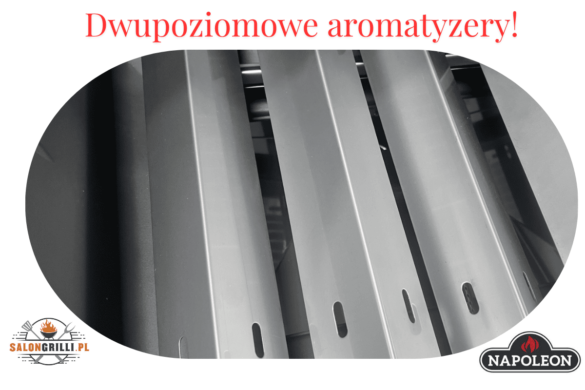 SalonGrilli_pl-Napoleon-Rogue-PRO-S-RPS425RSIBPK-Dwupoziomowe_aromatyzery_ze_stali_nierdzewnej - opracowanie SalonGrilli