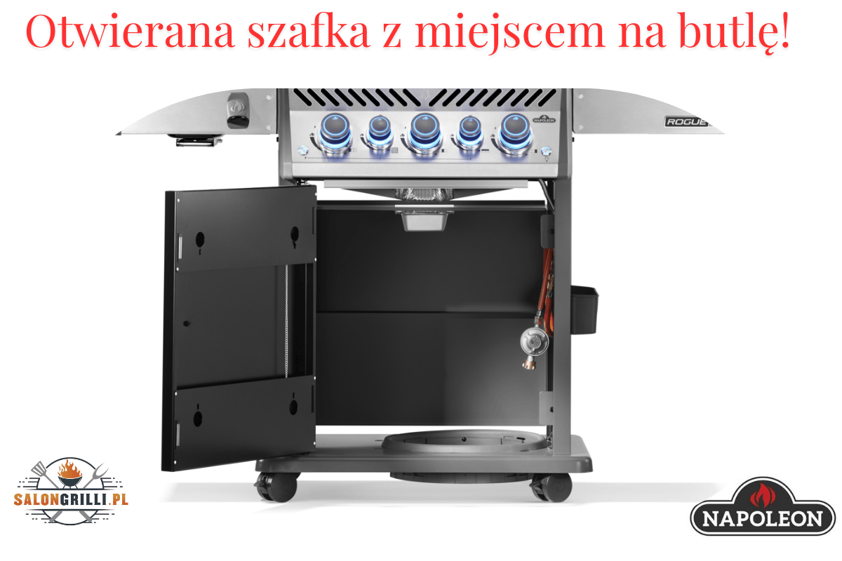 SalonGrilli_pl-Napoleon-Rogue-PRO-S-RPS425RSIBPK-Otwierana-Szafka - SalonGrilli