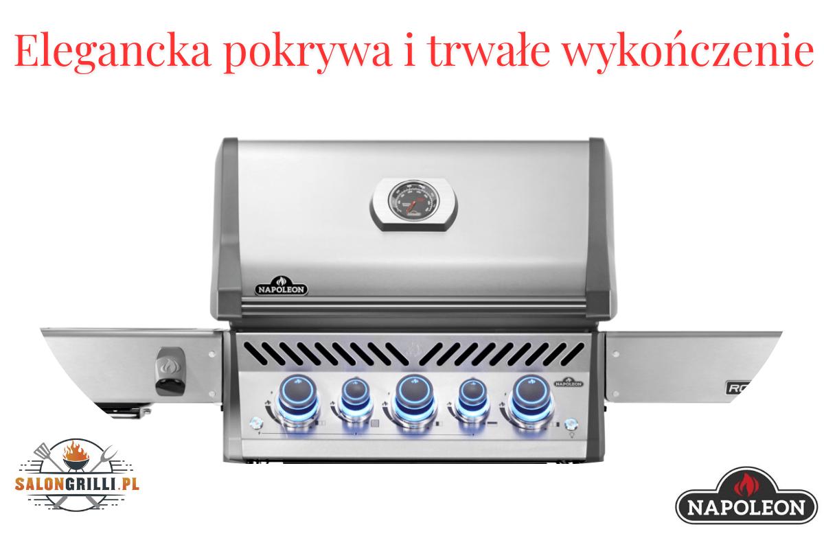 SalonGrilli_pl-Napoleon-Rogue-PRO-S-RPS425RSIBPSS-2-PL-Elegancka-pokrywa-trwale-wykonczenie - Opraocwanie SalonGrilli