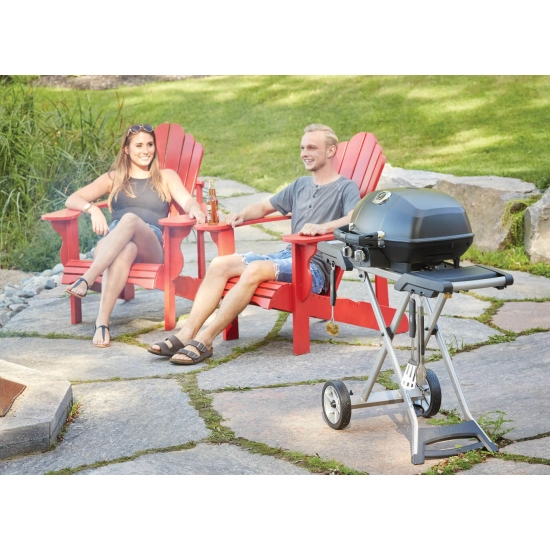 NAPOLEON Przenośny grill gazowy TravelQ PRO285X z wózkiem nożycowym Czarny
