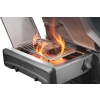 NAPOLEON Grill gazowy Rogue PRO 425 Grill gazowy z palnikiem bocznym Sizzle Zone z planchą i szpatułmi w komplecie Szary (RP425SIBPCH-2-PL)