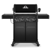 Broil King Grill gazowy Crown 490 Shadow z kuchenką boczną i palnikiem rożna + zestaw rożna obrotowego (865183PL)