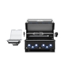 Broil King Grill gazowy Baron 490 IR Shadow BI z palnikiem bocznym na podczerwień (875683SDWPL)
