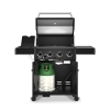Broil King Grill gazowy Crown 440 Shadow z kuchenką boczną (865163PL)