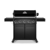 Broil King Grill gazowy Crown 590 Shadow z kuchenką boczną i palnikiem rożna + zestaw rożna obrotowego (866183PL)