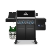 Broil King Grill gazowy Baron 490 IRP Shadow z palnikiem bocznym na podczerwień + moduł Pellet (ZESTAW-49 677183PL + 674