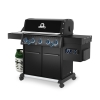 Broil King Grill gazowy Baron 590 IRP Shadow z palnikiem bocznym na podczerwień + moduł Pellet (ZESTAW-50 678183PL + 675005EU)