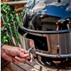 Broil King grill węglowy CROWN KETTLE 57 CM z pierścieniem (ZESTAW-52 401110 + 13360)