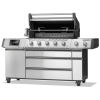 NAPOLEON Grill gazowy Prestige PRO 665 Wi-Fi z palnikiem rożna i palnikiem bocznym Sizzle Zone (PRO665VXRSIBPSS-PL)