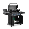Broil King Grill gazowy Baron 490 IRX Shadow z palnikiem bocznym na podczerwień (677183PL)