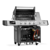 NAPOLEON Grill gazowy Prestige PRO 500 z palnikiem rożna i palnikiem bocznym Sizzle Zone, Czarny, WiFi (PRO500VXRSIBPK-PL)