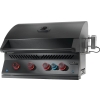 NAPOLEON 32-calowy grill do zabudowy serii 700 na gaz propan z tylnym palnikiem na podczerwień, matowa czerń (BIG32RBPMK-1-PL)