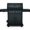 NAPOLEON Grill gazowy ROGUE PRO-S 525 z palnikiem rożna + rożno (69912) i palnikiem bocznym Sizzle Zone Czarny mat (RPS5
