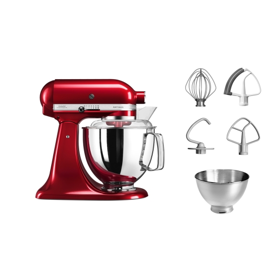 KitchenAid Mikser ARTISAN 5 / 175 czerwony karmelek (5KSM175PSECA)