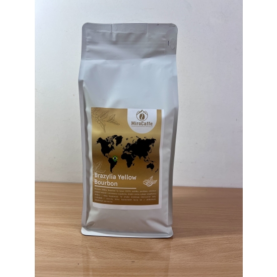 MiroCaffe Kawa ziarnista Brazyli Yellow Bourbon 1kg
