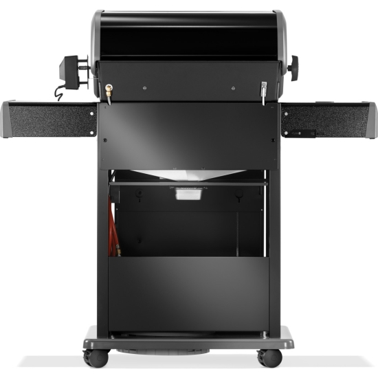 NAPOLEON Grill gazowy Rogue 425 z palnikiem rożna,  kuchenką boczną i rożnem w komplecie Czarny (RB425RSBPK-2-PL-R)