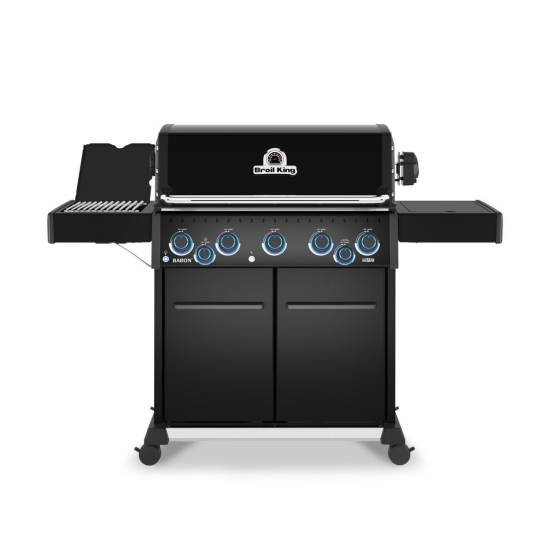Broil King Grill gazowy Baron 590 IRX Shadow z palnikiem bocznym na podczerwień (678183PL)