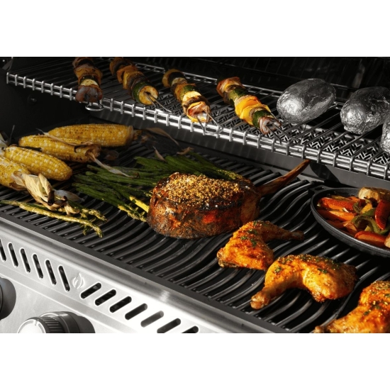 NAPOLEON Grill gazowy Prestige PRO 665 Wi-Fi z palnikiem rożna i palnikiem bocznym Sizzle Zone (PRO665VXRSIBPSS-PL)