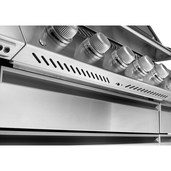 NAPOLEON Grill gazowy Prestige PRO 665 Wi-Fi z palnikiem rożna i palnikiem bocznym Sizzle Zone (PRO665VXRSIBPSS-PL)