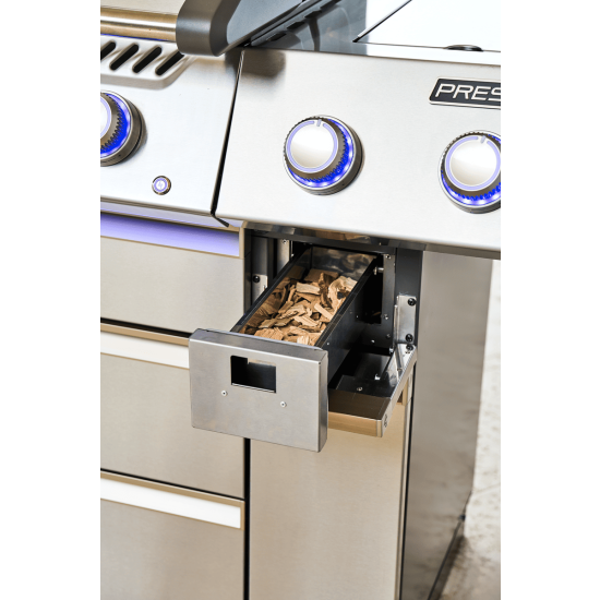 NAPOLEON Grill gazowy Prestige PRO 665 Wi-Fi z palnikiem rożna i palnikiem bocznym Sizzle Zone (PRO665VXRSIBPSS-PL)