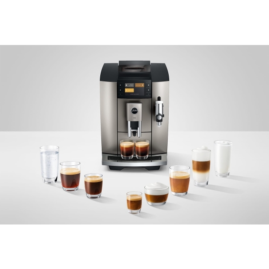 Jura Ekspres do kawy E8 Midnight Silver (ED 15712)