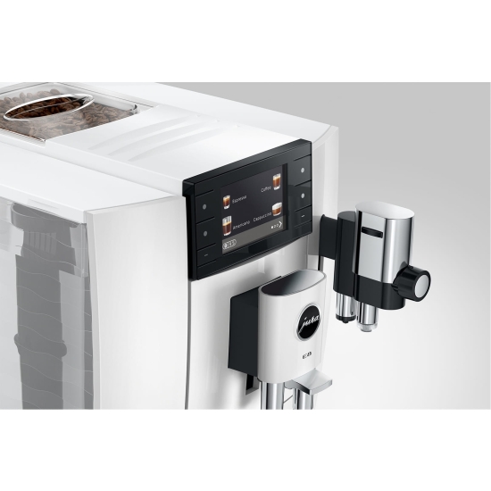 Jura Ekspres do kawy E8 Piano White (ED 15747)