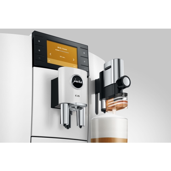 Jura Ekspres do kawy E8 Piano White (ED 15747)
