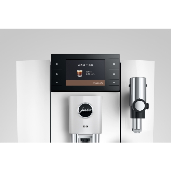 Jura Ekspres do kawy E8 Piano White (ED 15747)