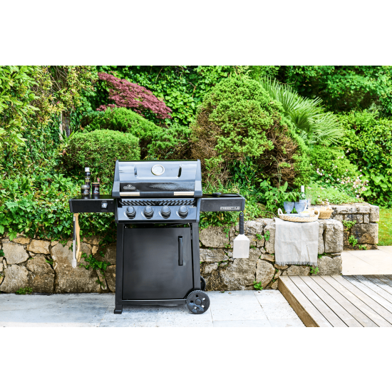 NAPOLEON Grill gazowy Freestyle z drzwiczkami czarny (F425DPK-1-PL)