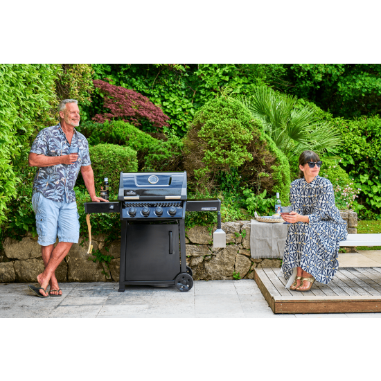 NAPOLEON Grill gazowy Freestyle z drzwiczkami czarny (F425DPK-1-PL)
