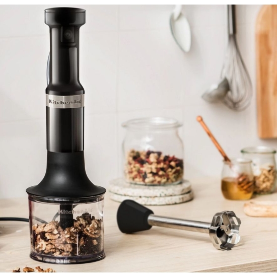 KitchenAid Blender ręczny przewodowy czarny (5KHBV83EOB)