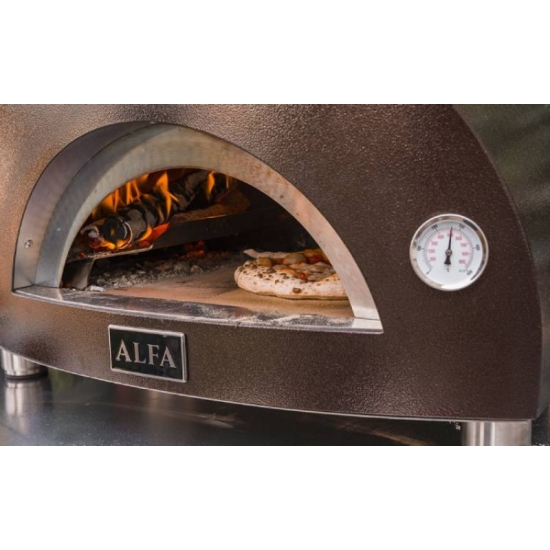 Alfa Forni Piec do pizzy Moderno Nano Drewno Miedziany (FXMD-S-LRAM)