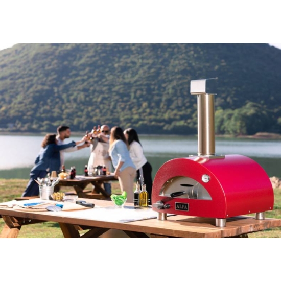 Alfa Forni Piec do pizzy Moderno Portable Gaz Antracytowy (FXMD-PT-GGRA)