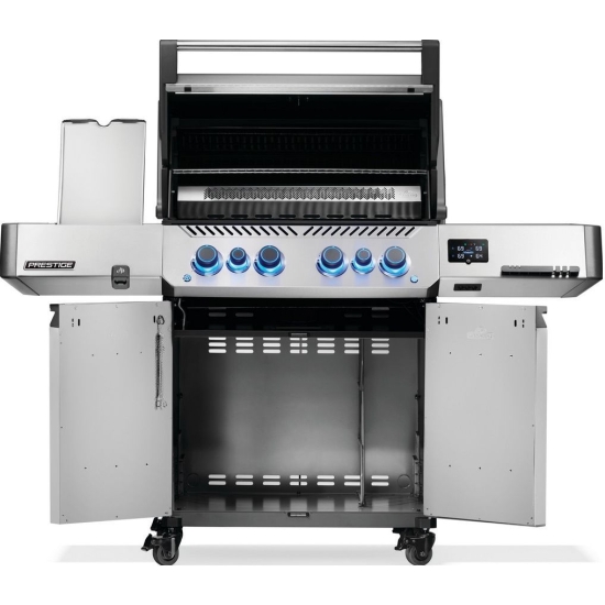 NAPOLEN Grill gazowy Prestige 500 z palnikiem do steków i do rożna WIFI (P500VXRSIBPSS-PL)
