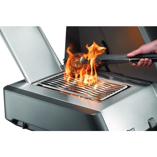 NAPOLEN Grill gazowy Prestige 500 z palnikiem do steków i do rożna WIFI (P500VXRSIBPSS-PL)