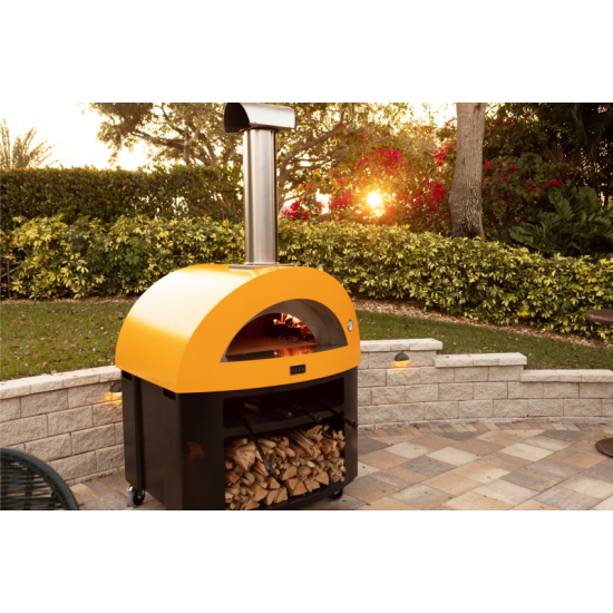 Alfa Forni Piec do pizzy Moderno 5 Pizze Drewno Żółty (FXMD-5P-LGIA)