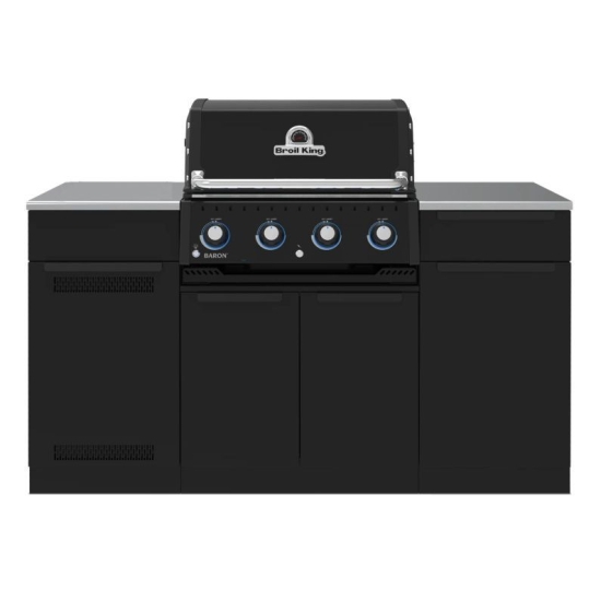Broil King Grill gazowy Baron 420 wyspa (ZESTAW-55 875653SDWPL + wyspa)