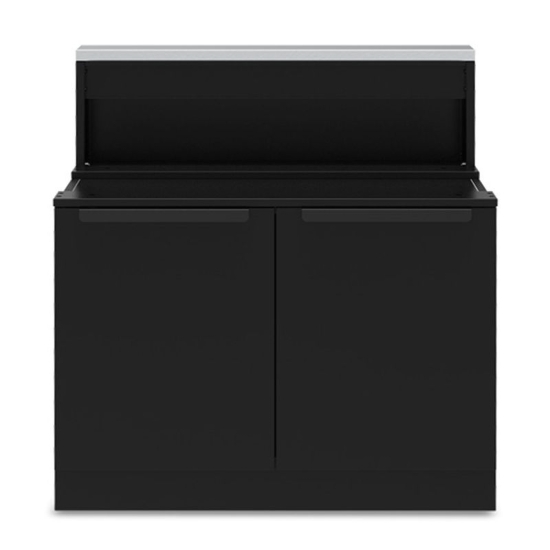 Broil King Grill gazowy Baron 590 wyspa z palnikiem rożna i rożnem w zestawie + palnik IR (ZESTAW-47 876683SDWPL + wyspa)