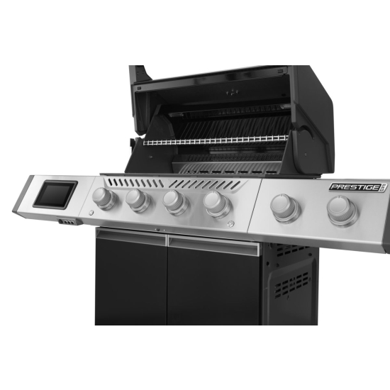 NAPOLEON Grill gazowy Prestige PRO 500 z palnikiem rożna i palnikiem bocznym Sizzle Zone, Czarny, WiFi (PRO500VXRSIBPK-PL)