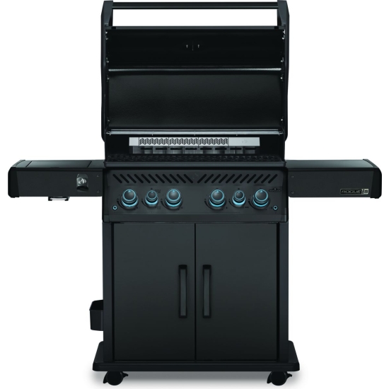 NAPOLEON Grill gazowy ROGUE PRO-S 525 z palnikiem rożna + rożno (69912) i palnikiem bocznym Sizzle Zone Czarny mat (RPS525RSIBPMK-2-PL)