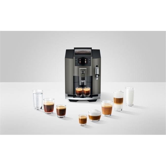 Jura Ekspres do kawy E8 Dark Inox (EC 15583)