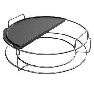 BIG GREEN EGG - Płyta żeliwna półokrągła plancha / Half Cast Iron Plancha XL-100270