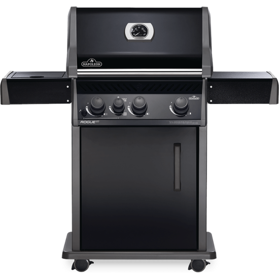 NAPOLEON Grill gazowy Rogue XT 425 z palnikiem bocznym Sizzle Zone, Czarny (RXT425SIBPK-1-PL)