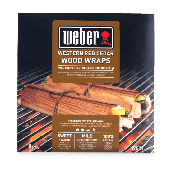 Weber Cedrowe wrapy do grillowania 8 szt. (17521)